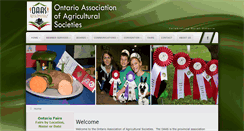 Desktop Screenshot of ontarioagsocieties.com